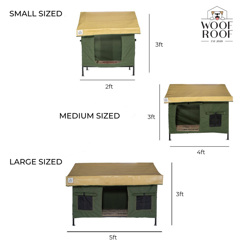 Outdoor Pet Tent Bed for Medium Sized Breeds